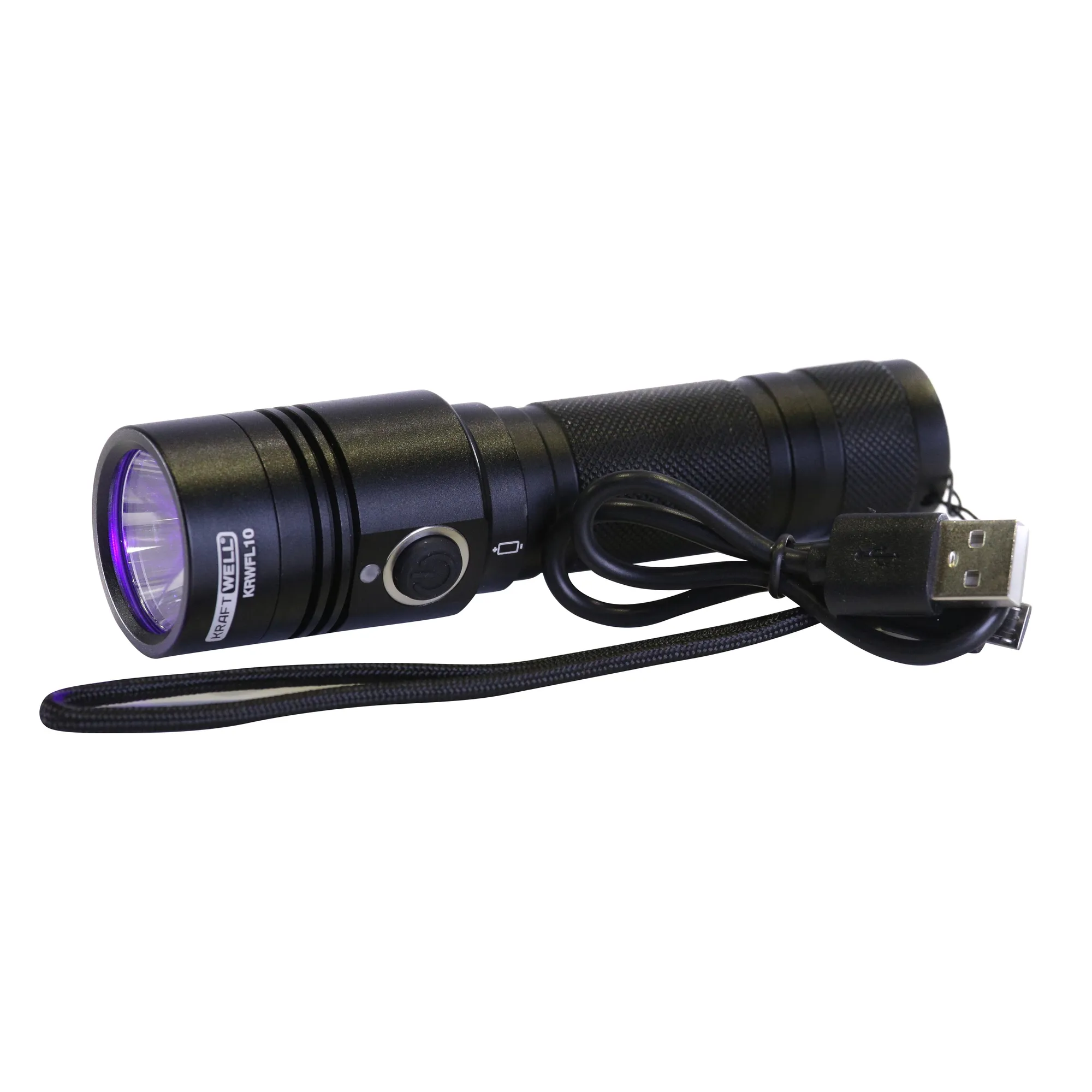 Фонарик Ультрафиолетовый KraftWell KRW-FL10