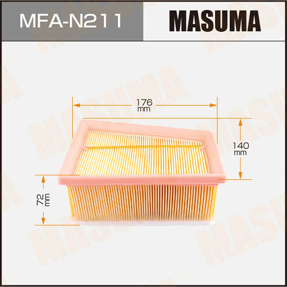 Фильтр воздушный NISSAN ALMERA MASUMA MFA-N211