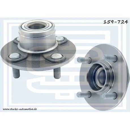 Ступица задняя NISSAN ALMERA I (N15) --02.98 / SUNNY III без ABS STARKE 159-724