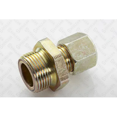 Фитинг коннектор (л) Push-in D10x1-M16 SW22 R  STELLOX 85-21231-SX