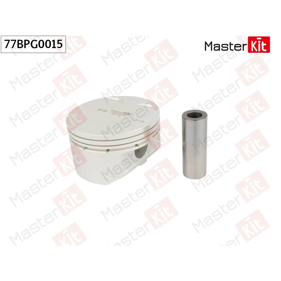 Поршень с пальцем (без колец) (1шт) (STD) MITSUBISHI 4B11 MASTERKIT 77BPG0015