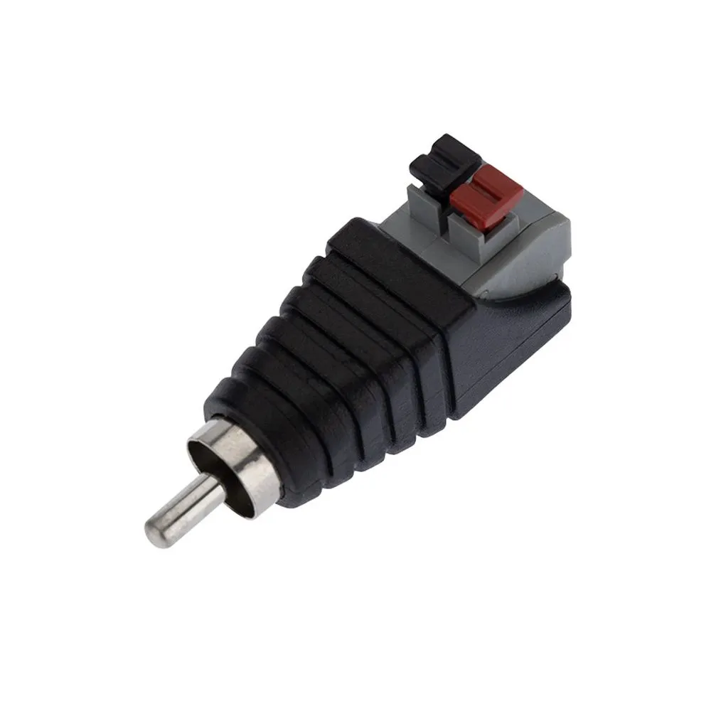 Разъем штекер RCA с быстрозажимной колодкой (блистер) REXANT REXANT 1404132