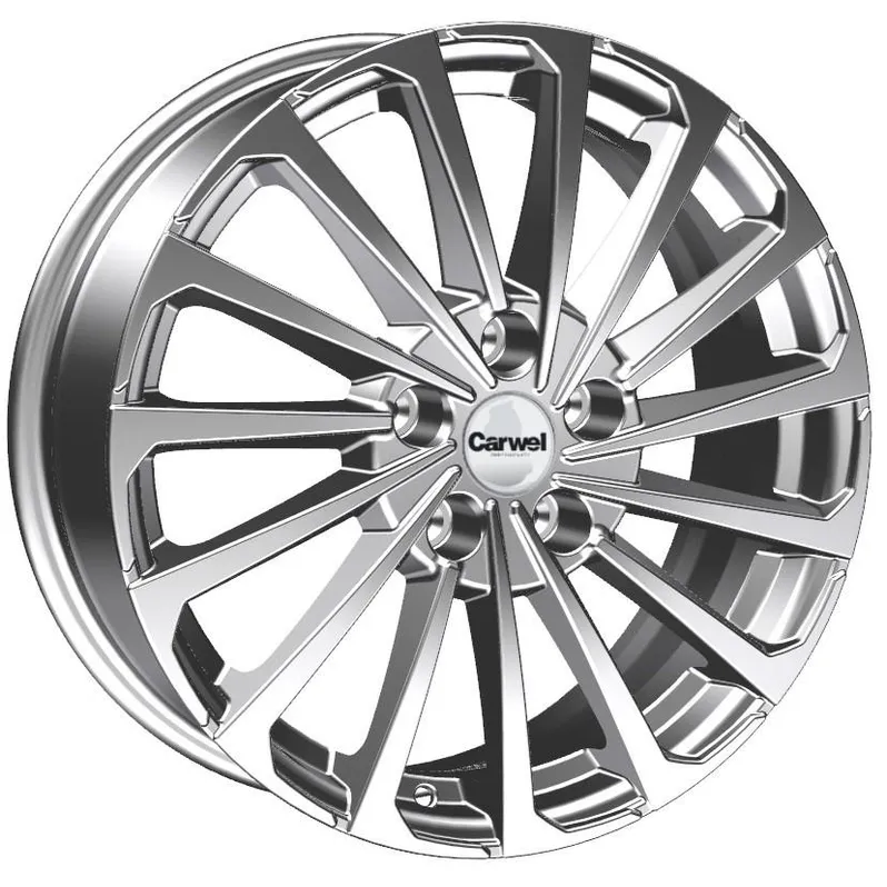Диск литой R17 6.5J 5x108/65.1 ET44 Carwel Кагра 1721 SLT 00122479