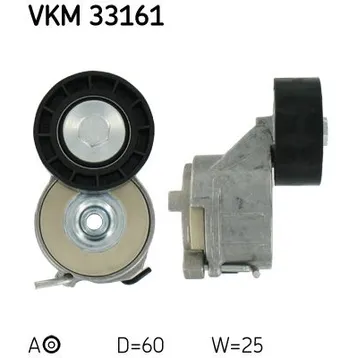 Ролик натяжной citroen berlingo 1.6d 05 , peugeot partner 1.6d 06 SKF VKM33161