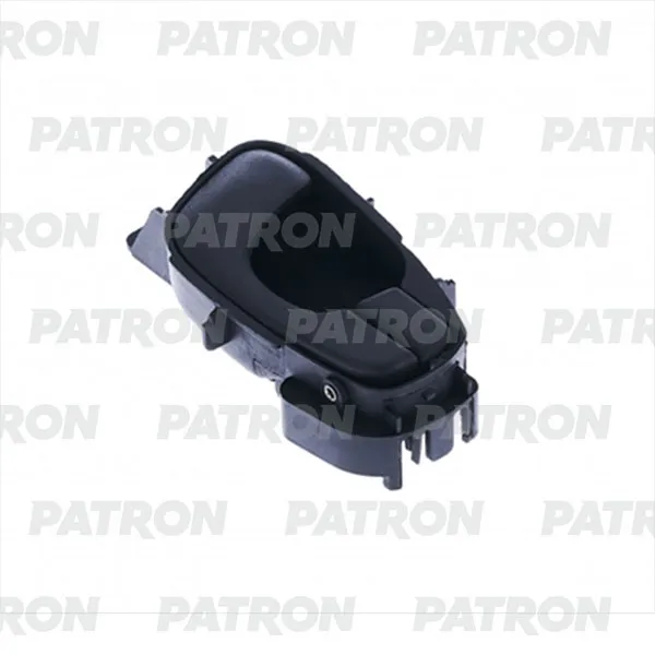 Ручка внутренняя двери передн = задн (лев) Daewoo Lanos 98-02 (текстурн ч PATRON P20-1104L