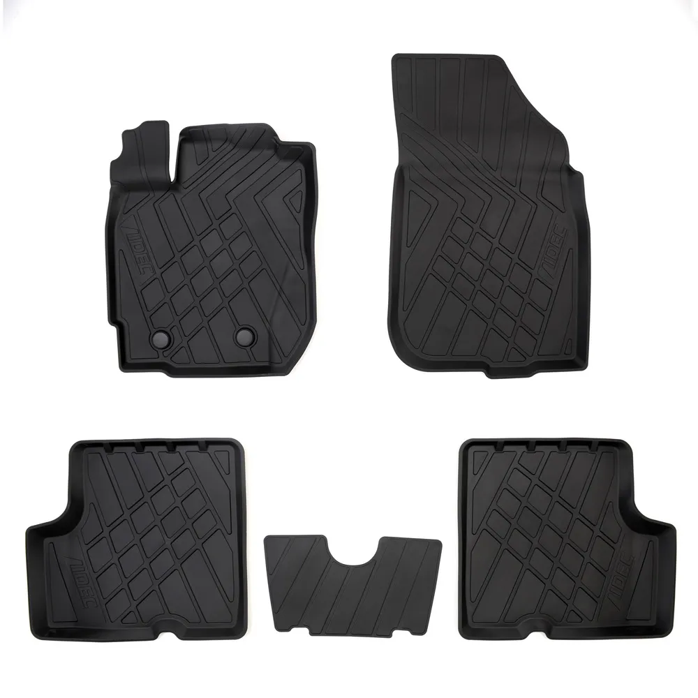 Коврики салонные литьевые для Renault Duster (2015) NORPLAST NP11-LdC-69-100