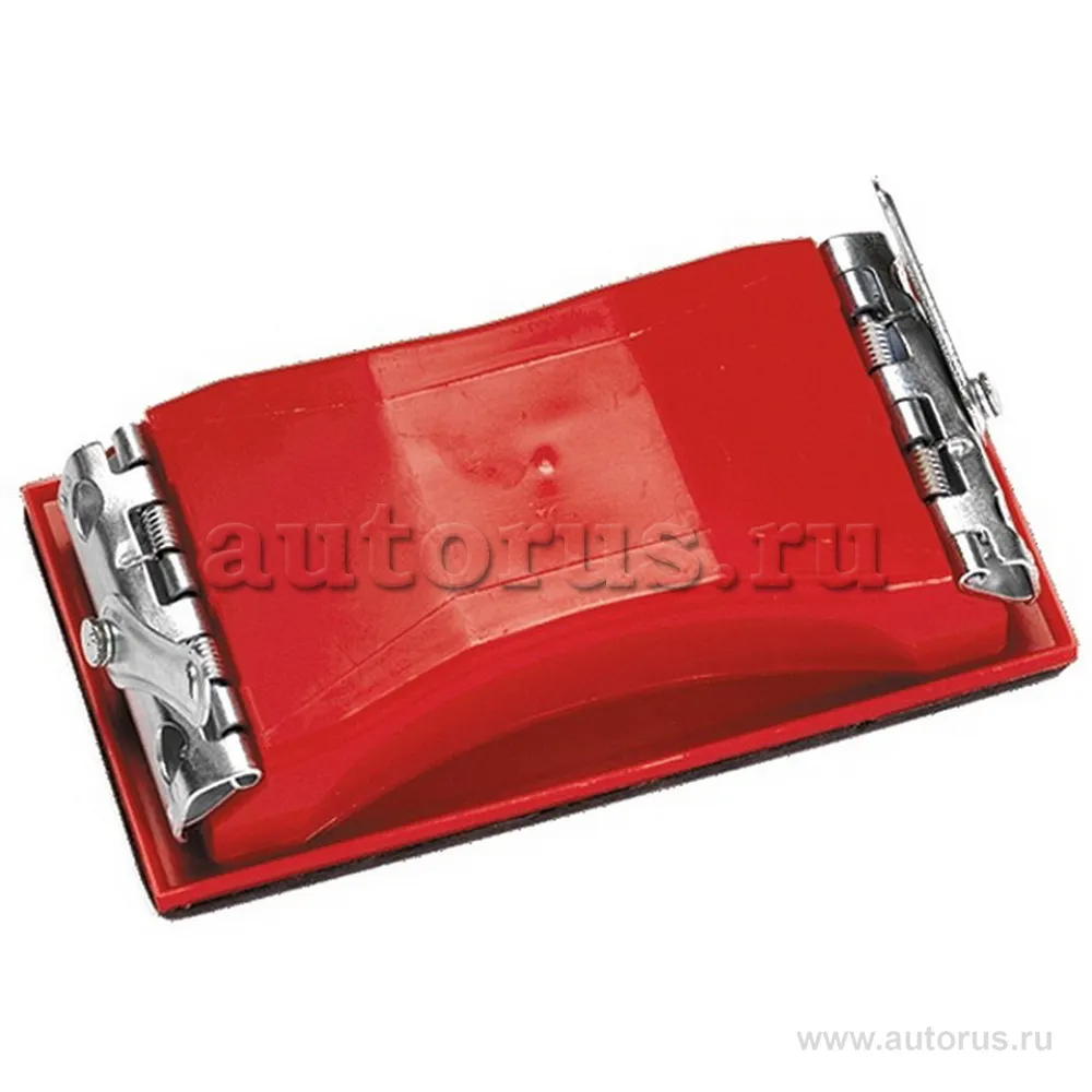 Брусок для шлифования, 210x105 мм, пластиковый с зажимами MATRIX 75830
