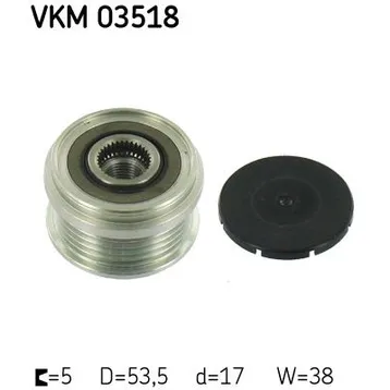 Шкив генератора OPEL CORSA D 1.2-1.4 09