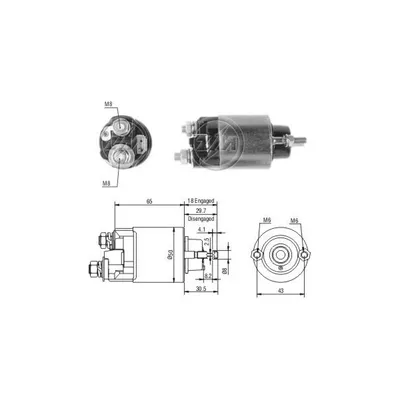 Реле втягивающее ERA ZM705