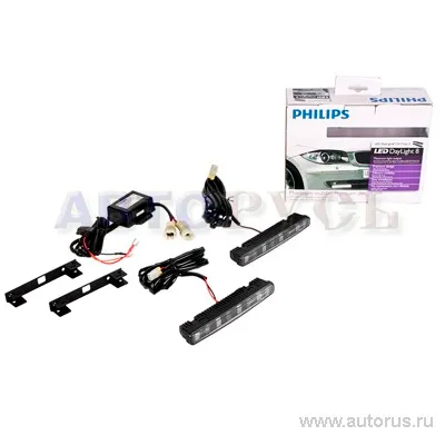 Дневные ходовые огни PHILIPS 12824 DRL STRIP WLED компл
