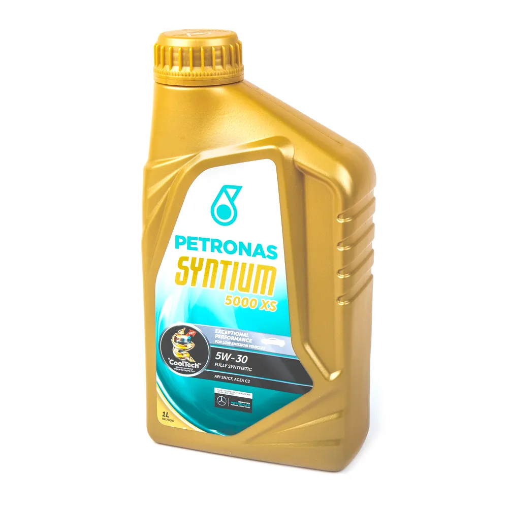 Масло моторное PETRONAS Syntium 5000 XS 5W-30 синтетическое 1 л 18141619
