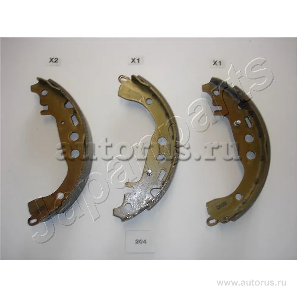 Колодки барабанные TOYOTA Yaris (200x32mm) JAPANPARTS GF-204AF