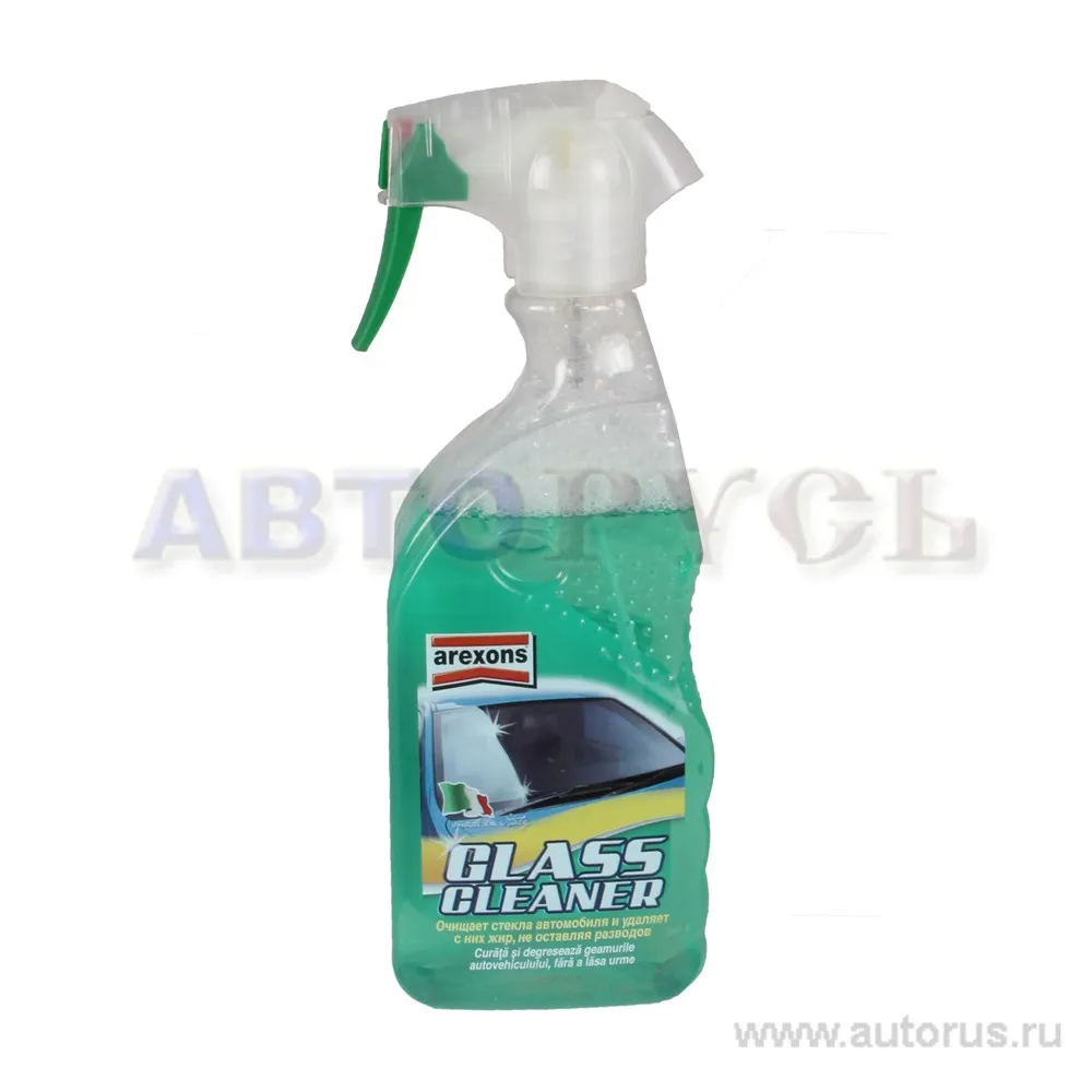 Средство для очистки стекол 500 мл Glass Cleaner. триггерспрей . 500 мл AREXONS 7140/7340