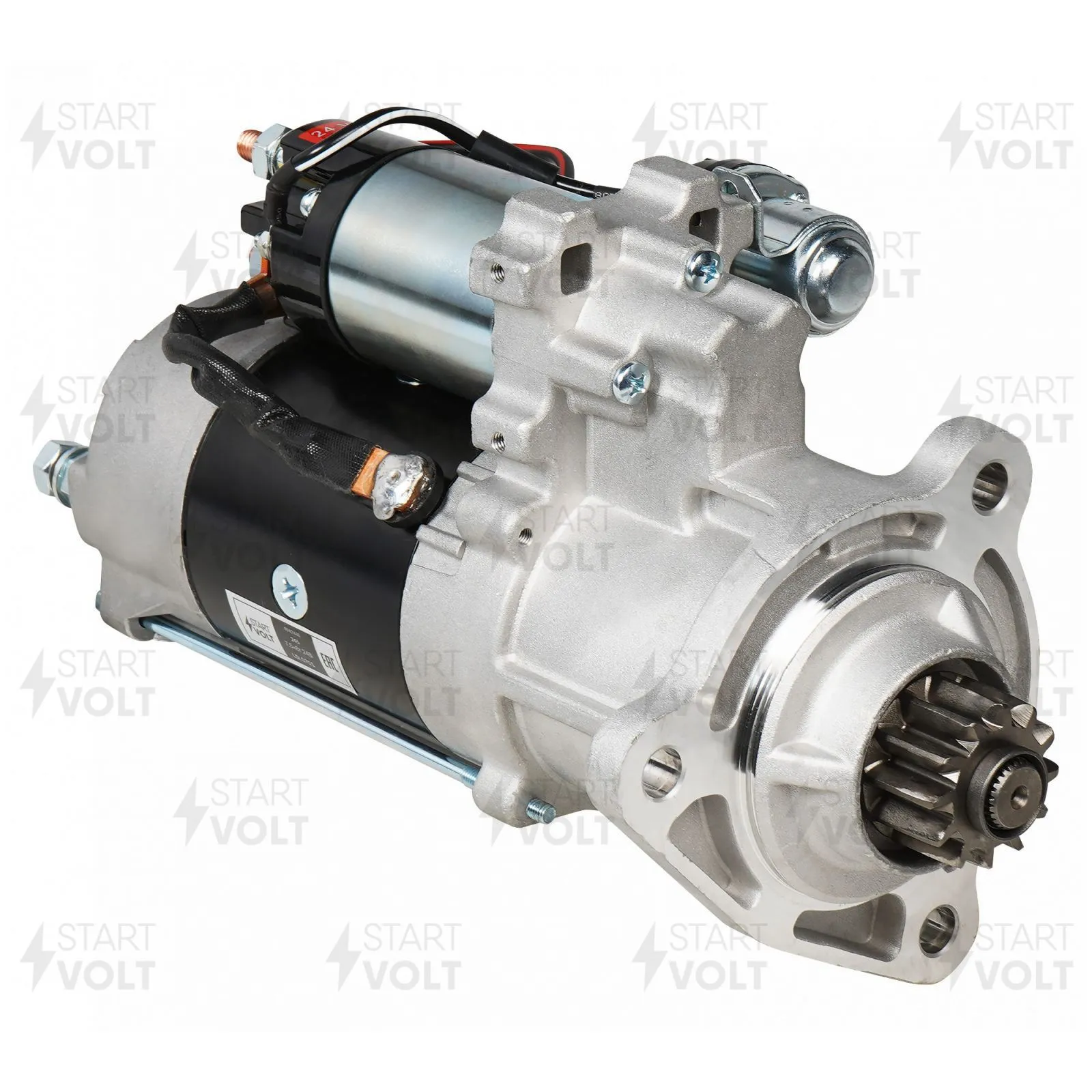 Стартер для а/м КАМАЗ с дв. Cummins I6CT/ISCe/ISLe 24В 7,5кВт STARTVOLT LSt 0701