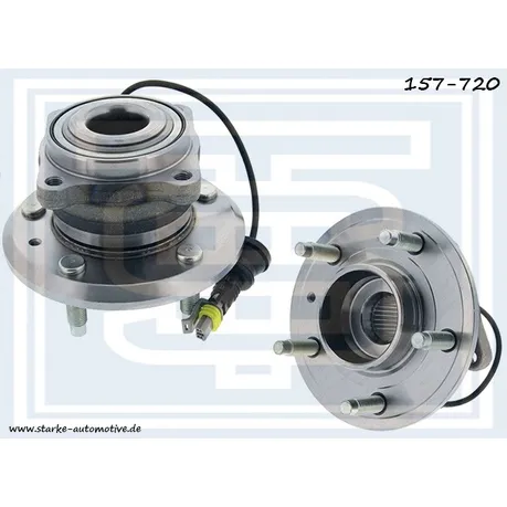 Ступица задняя OPEL ANTARA / CHEVROLET CAPTIVA 05.2006-- с ABS STARKE 157-720