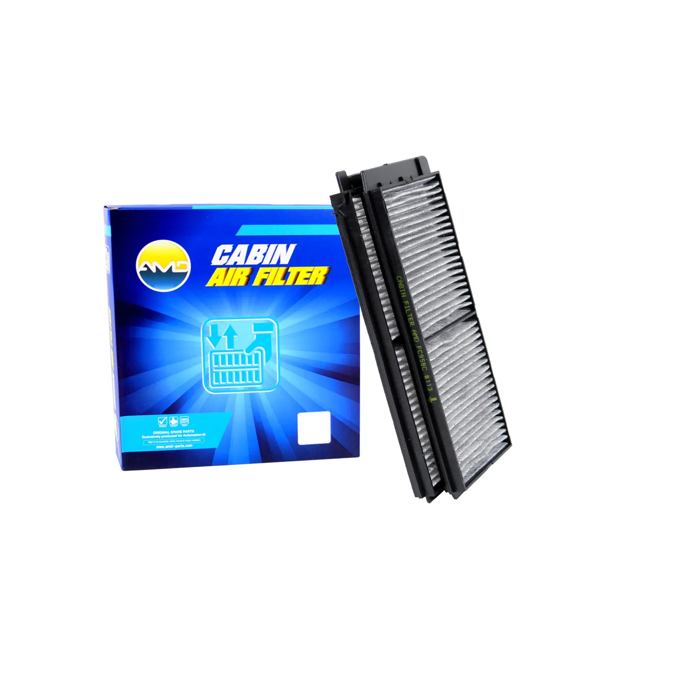 Фильтр салонный D651-61-J6X/AMD.FC958C (угольный) (2 шт) AMD AMD AMDFC958C