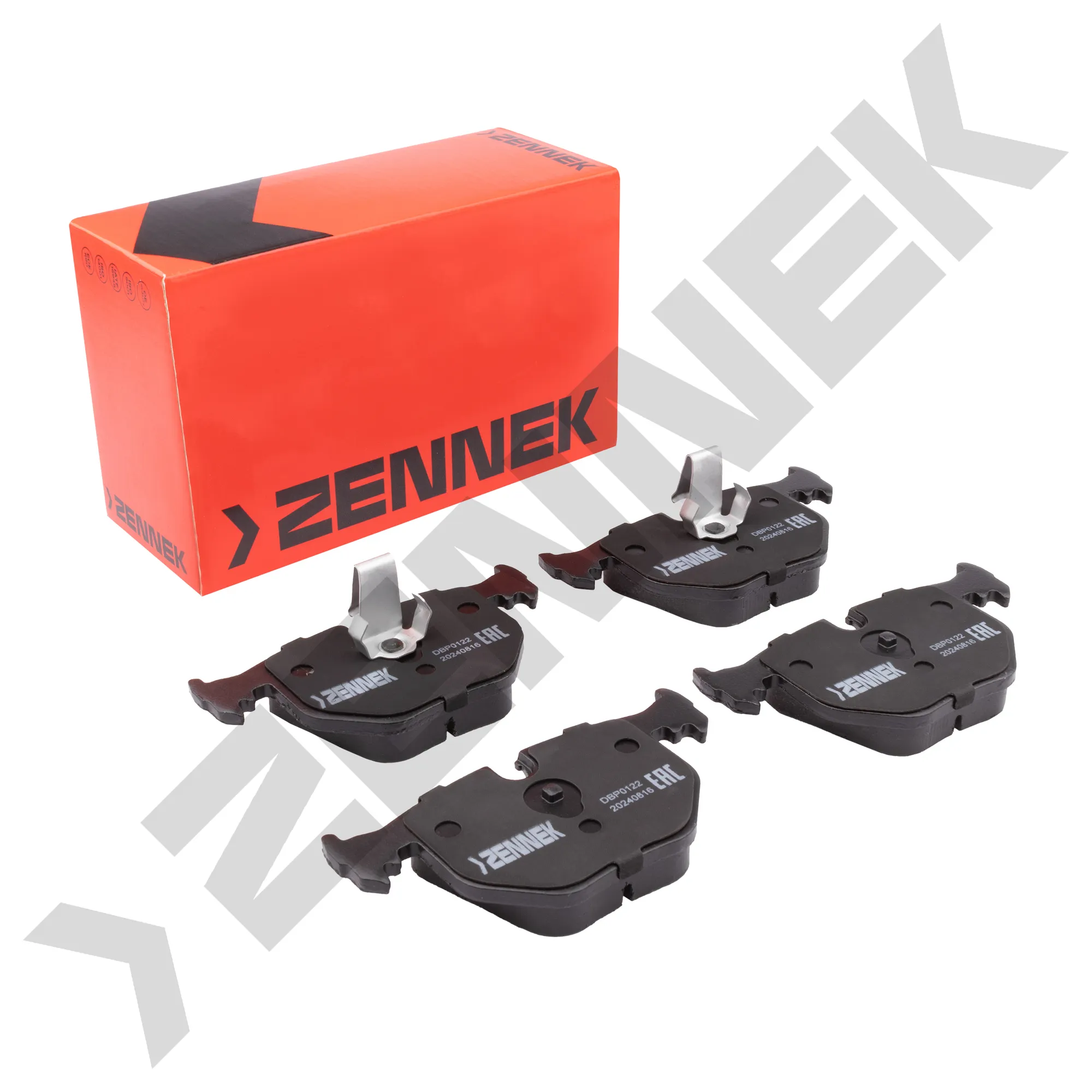 Колодки тормозные дисковые задние BMW 3 E46 00-06, BMW 5 E39 95-04 ZENNEK DBP0122