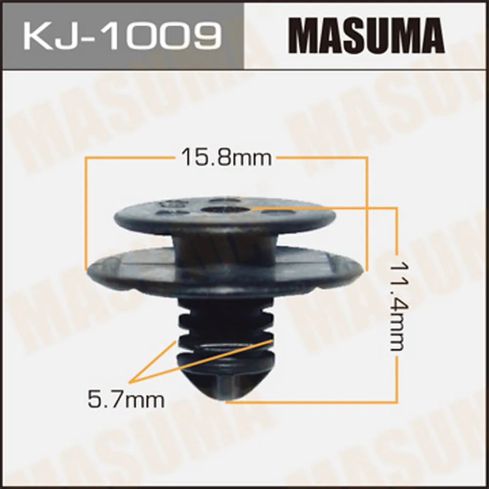 Клипса автомобильная MASUMA KJ-1009