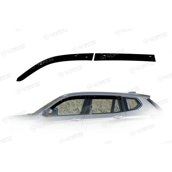 Дефлектора на окна BMW X3 (F25) 2010EuroStandardдеф.окон Cobra Tuning BE21010