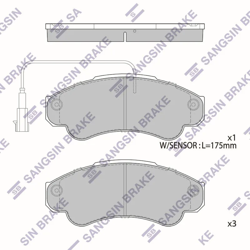 Колодки тормозные FIAT DUCATO 02CITROEN JUMPERPEUGEOT BOXER 94(1800кг) перед