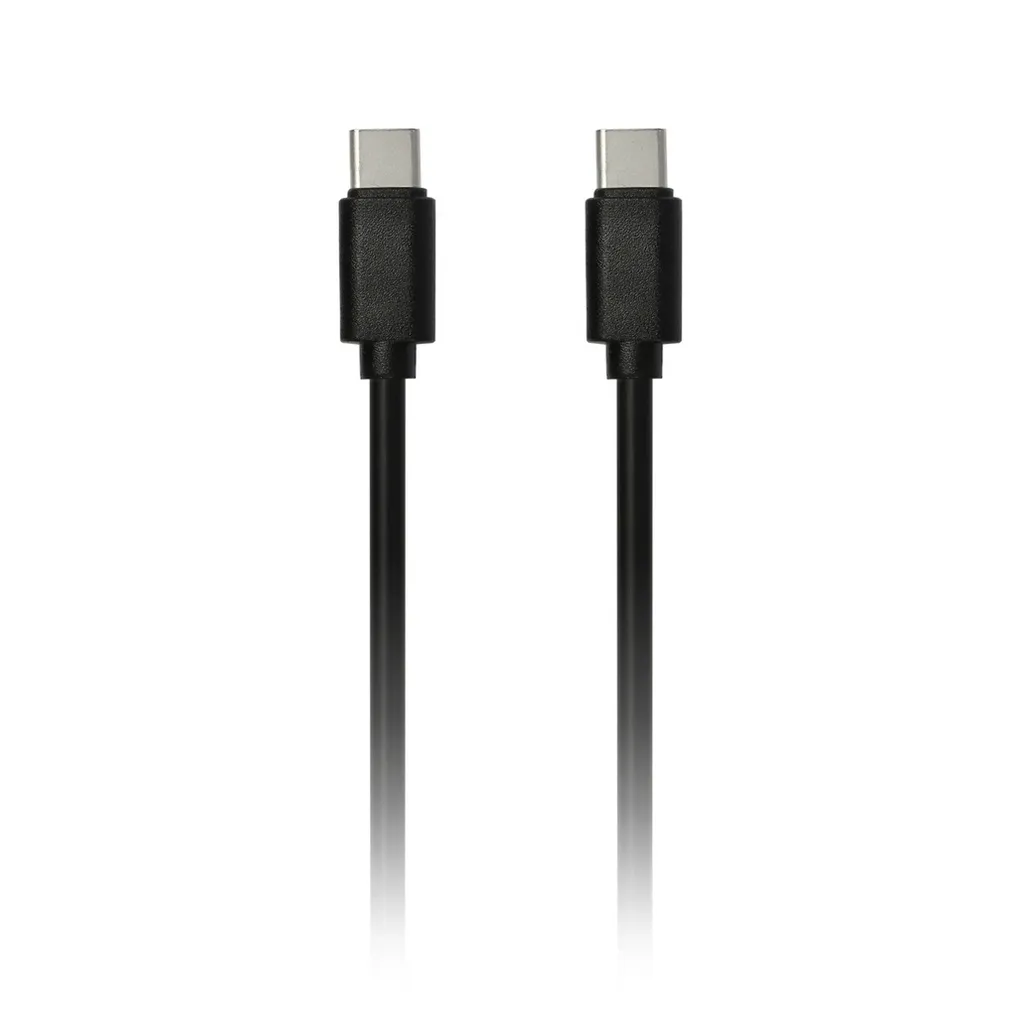 Дата-кабель USB 2.0 TYPE-C TO TYPE-C, FAST CHARGING, черный, 1м SMARTBUY IK-3112FC BLACK