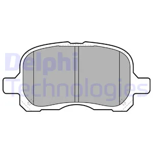 Колодки тормозные передние DELPHI LP1302