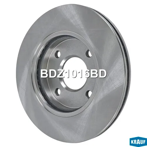 Диск тормозной KRAUF BDZ1016BD