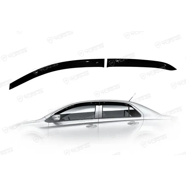 Дефлектора на окна Lifan Celliya/530 2014EuroStandard деф.окон Cobra Tuning LE30614