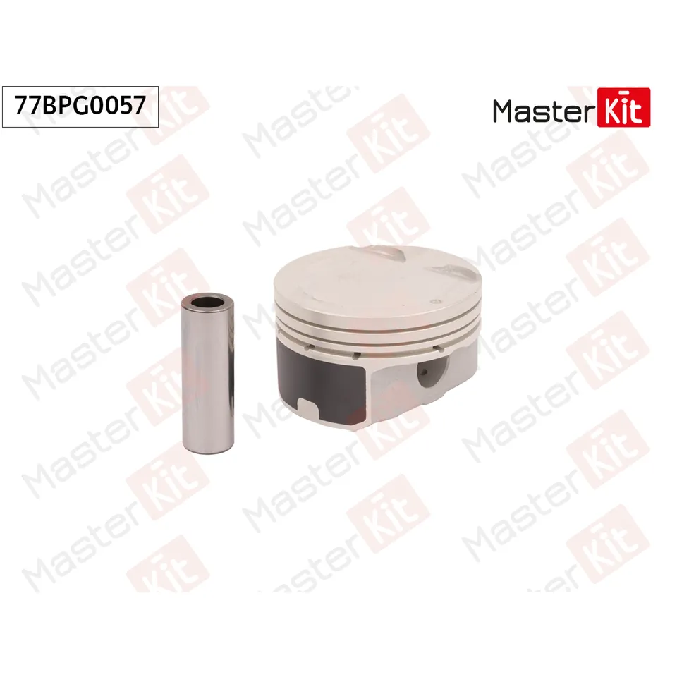 Поршень с пальцем (без колец) (1шт) (STD) HYUNDAI/KIA G4FC MASTERKIT 77BPG0057