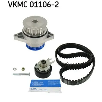 Комплект ГРМ с водяным насосом VAG 1.4 AEX/AKV 95- VKMC01106-2