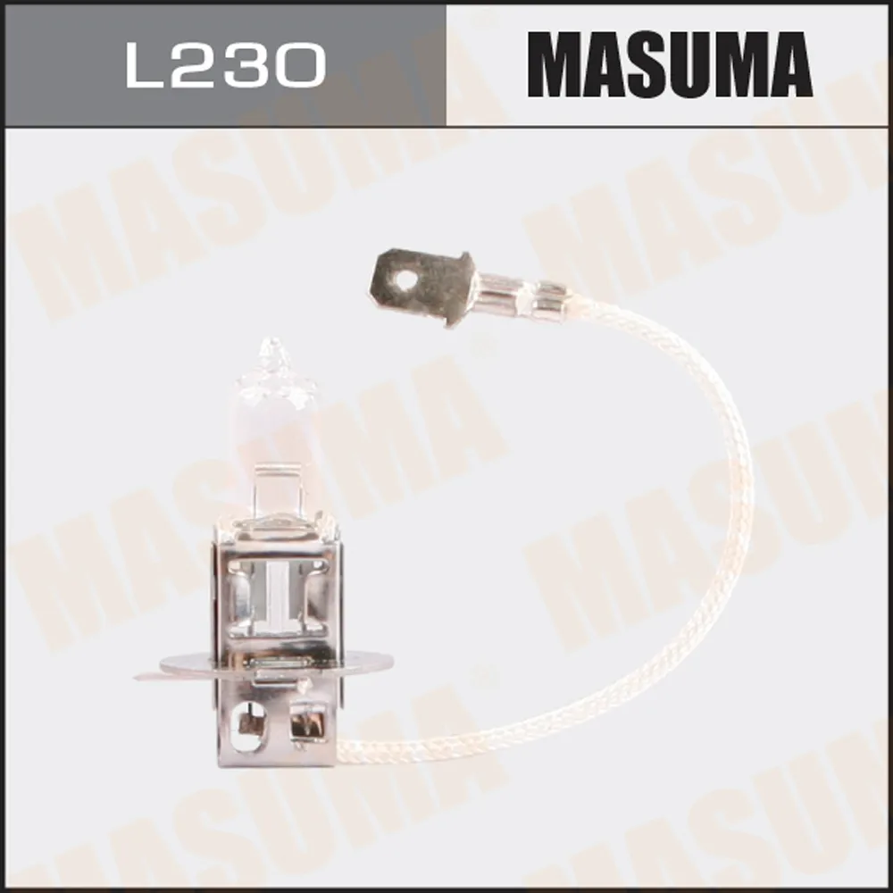 Лампа 12V H3 55W MASUMA 1 шт. картон L230