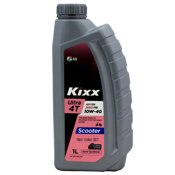 Масло моторное Kixx Ultra 4T Scooter 10W40 полусинтетическое 1 л L5129AL1E1
