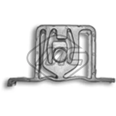 КРОНШТЕЙН ГЛУШИТЕЛЯ Audi A4 Metalcaucho 49014