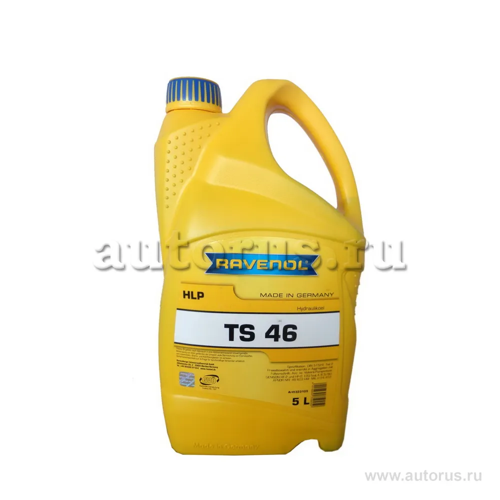 Гидравлическое масло RAVENOL Hydraulikoel TS 46 ( 5л) new 1323105-005 (4014835759459)