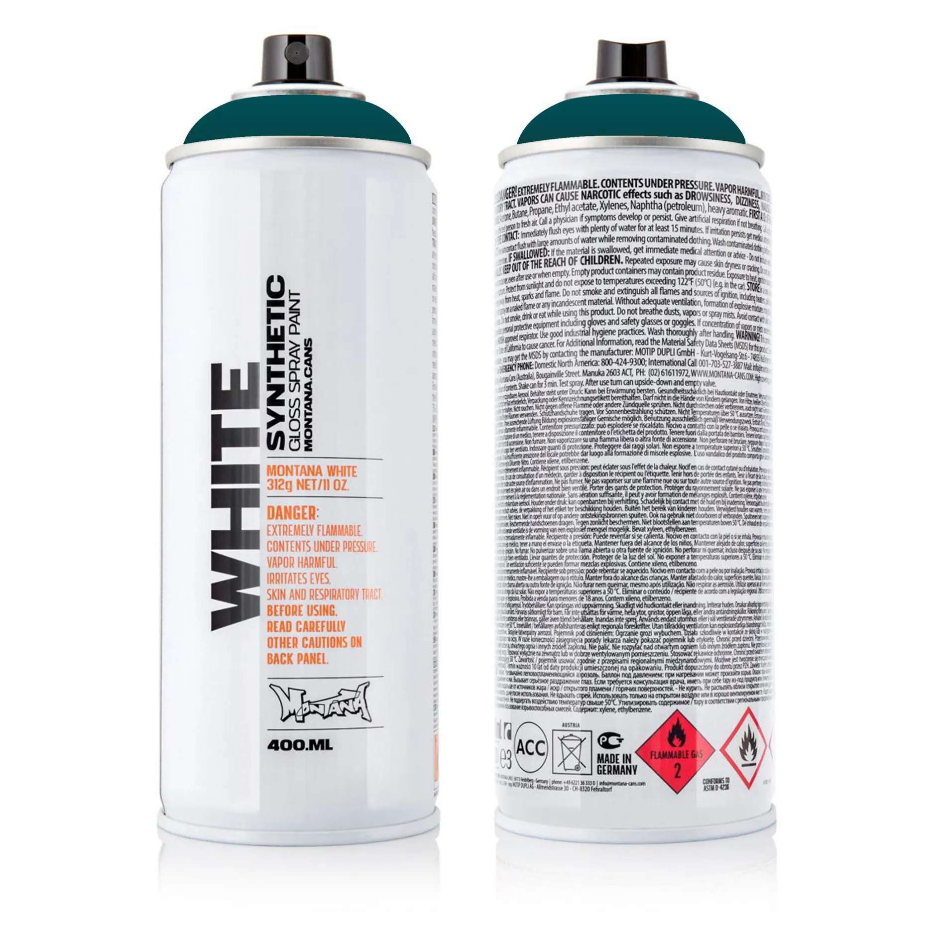 Краска WHITE темный океан MONTANA CANS 6160 WHT