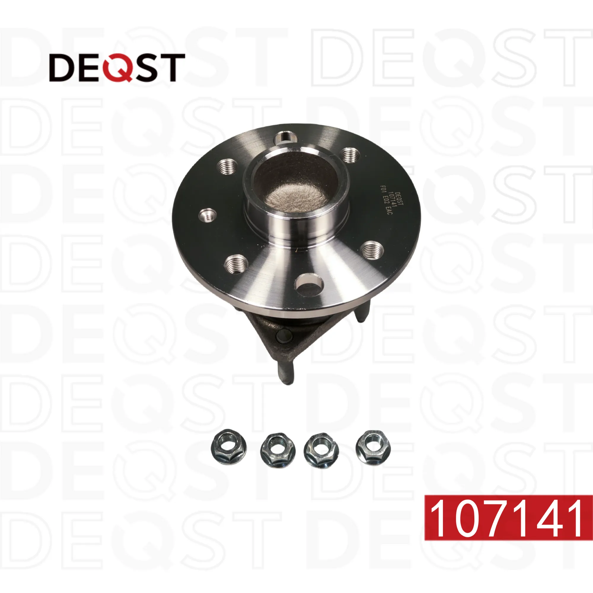 Ступица колеса с подшипником задняя, OPEL ASTRA F-G, OPEL MERIVA, OPEL VECTRA A DEQST 107141