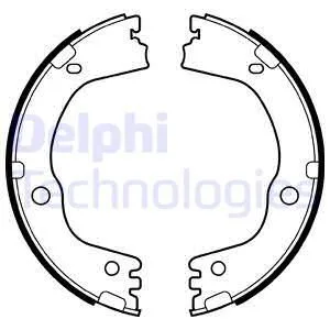 Колодки стояночного тормоза HYUNDAI/KIA/SSANG New Action 2010-> DELPHI LS2081