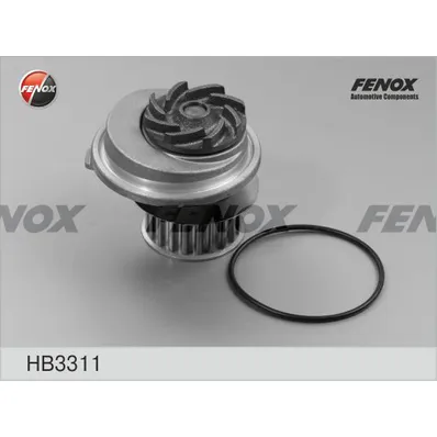Помпа, водяной насос Opel AstraVectraKadettCalibra 2.0i 16V 88-98 FENOX HB3311