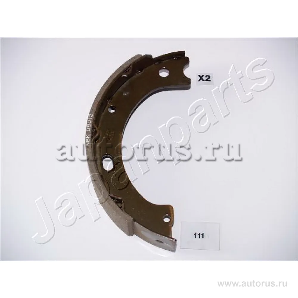 Колодки тормозные барабанные Nissan Patrol GR II 97- 2.8,3.0D 86-98 JAPANPARTS GF-111AF