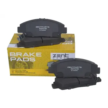 Колодки дисковые передние Honda Accord ZENTPARTS Z07478_ZNT