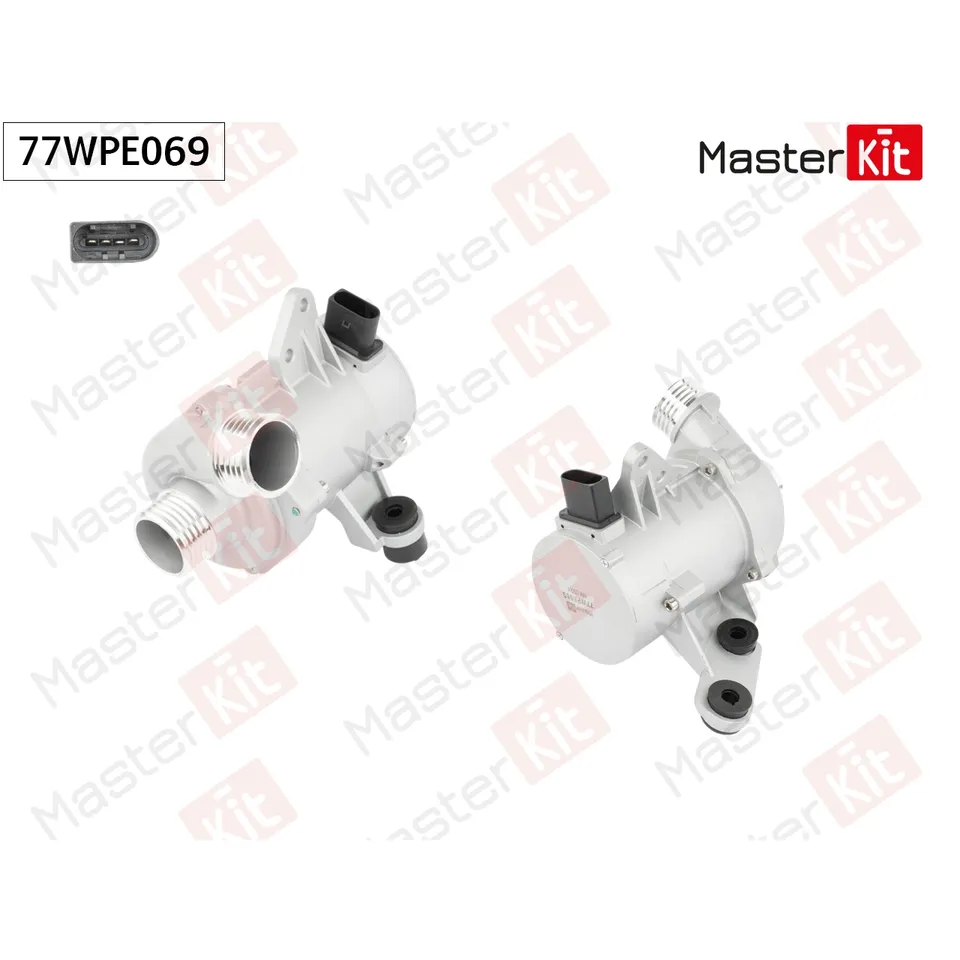 Насос водяной электрический BMW 1 (E81, E87)/3 (E46, E90)/5 (E60) 1998 - 2013 MASTERKIT 77WPE069