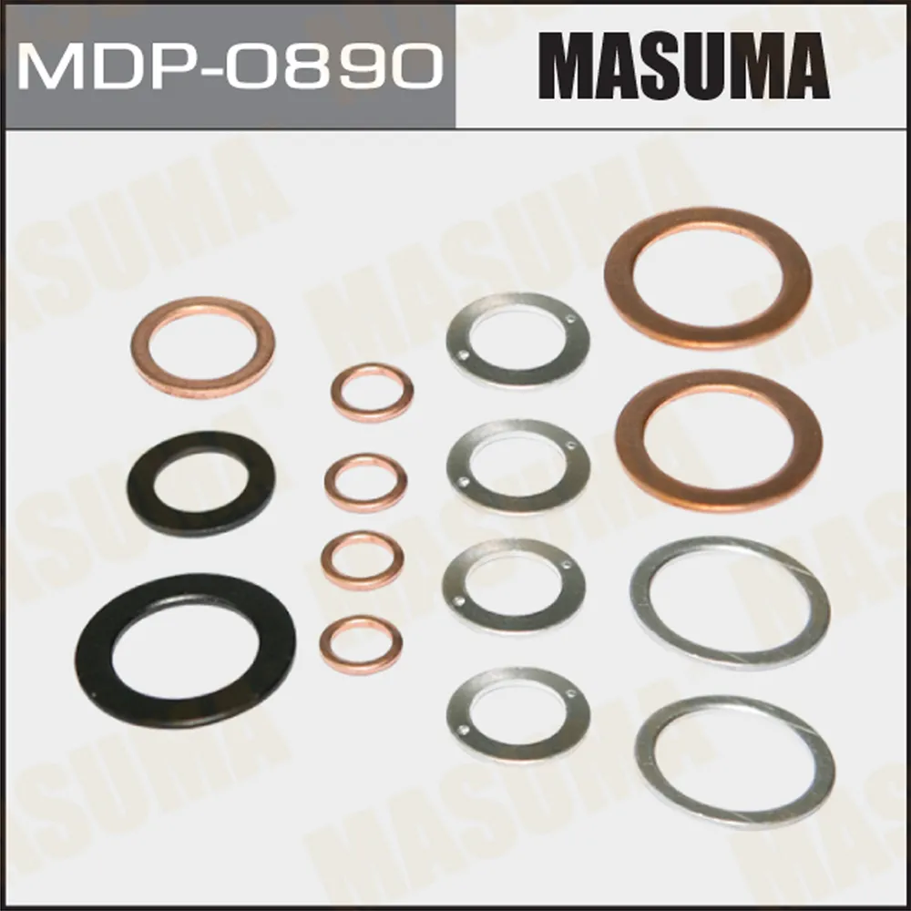Шайбы для форсунок набор комплект для двигателя Toyota 3C-T MASUMA MDP-0890