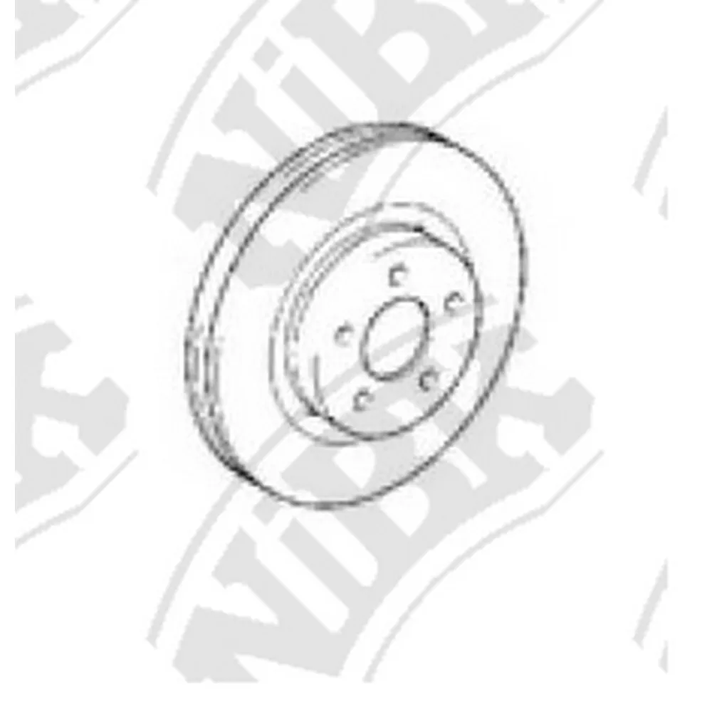 Диск тормозной передний TOYOTA AURIS II 2012-> /D=277MM NIBK RN21001