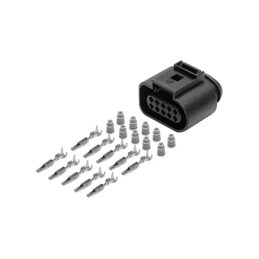 Разъем 1J0973715 (10pin) 10 контактов замка двери для Audi, Skoda.