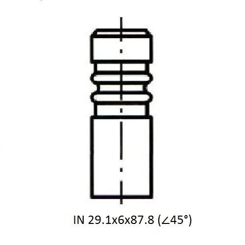 Клапан ДВС ZIKMAR Z17567R