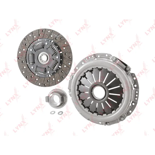 Комплект сцепления (D 242 mm) GAZ 3102 / 3110 2.3-2.5 >10 / Gazelle 2.3-2.5 >10 LYNXauto CL-1063