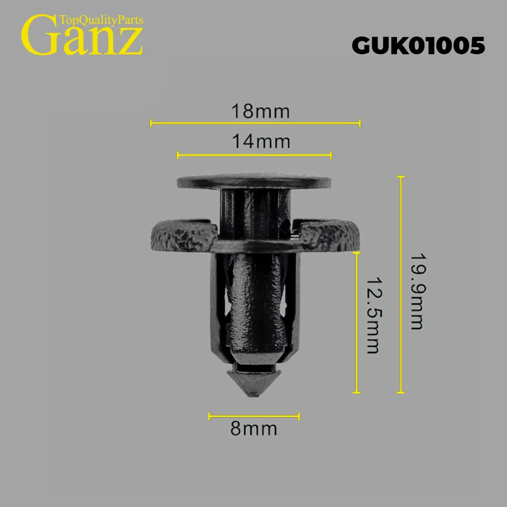 Клипса универсальная  GANZ GUK01005