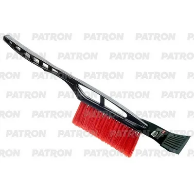 Щетка для снега 500 мм, скребок 9.5 см, 2-х рядная щетина 160 мм PATRON PAW500