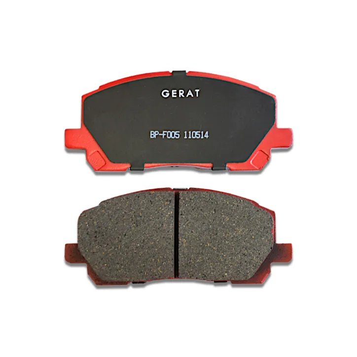 Тормозные колодки (передние) GERAT BP-F005