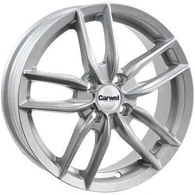 Диск литой R16 6J 5x114.3/67.1 ET43 Carwel Омолон R076 SL 00113747